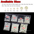 Z15-Med.Sapphire gros dôme dos plat demi perle perles bricolage strass perle bijoux